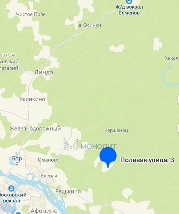 дом г Бор ул Полевая с. Городищи фото 3