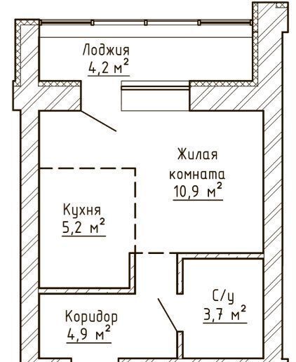 квартира г Тольятти р-н Автозаводский ул 40 лет Победы 29б фото 6