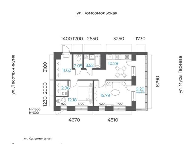 р-н Октябрьский микрорайон Глумилино-2 8-е Небо жилой комплекс фото
