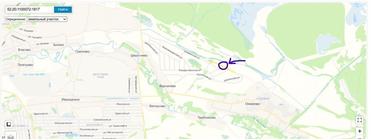 земля г Бор мкр-н Везломская слобода, Знаменская ул фото 2