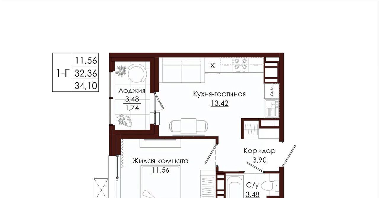 квартира г Хабаровск р-н Индустриальный ул Слободская фото 1