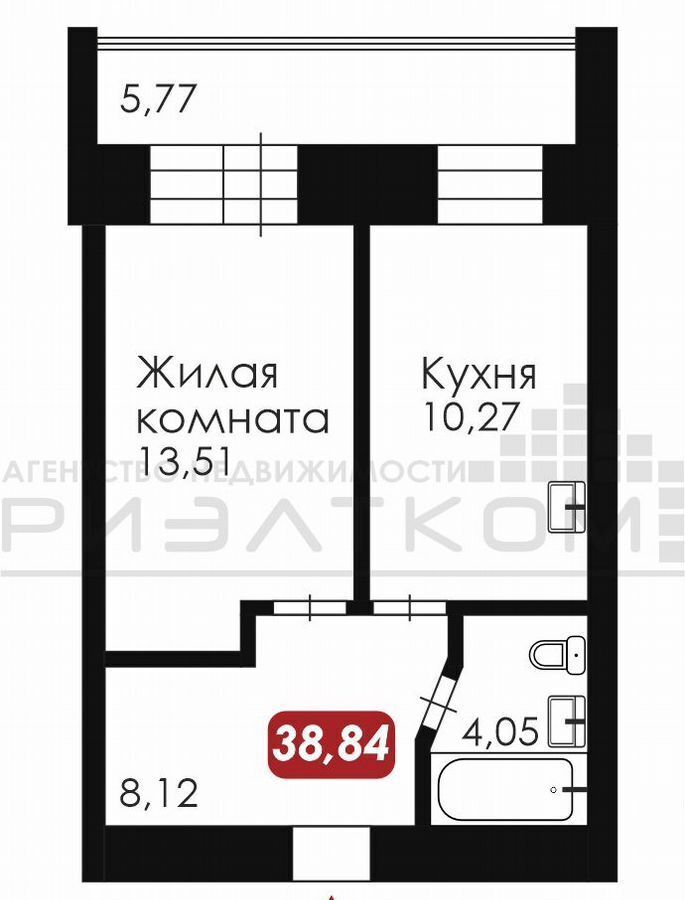 квартира г Благовещенск ул Заводская 4/6 фото 6