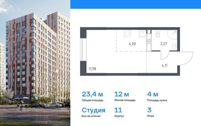 ЖК «Цветочные Поляны Экопарк» ТиНАО Филатов Луг, Филимонковский район, к 6 фото