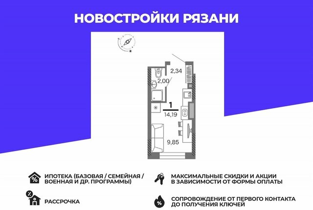 р-н Октябрьский ул Зубковой 1 фото