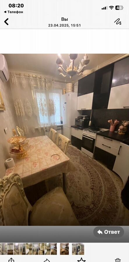 квартира г Астрахань р-н Кировский ул Куликова 56к/2 фото 11