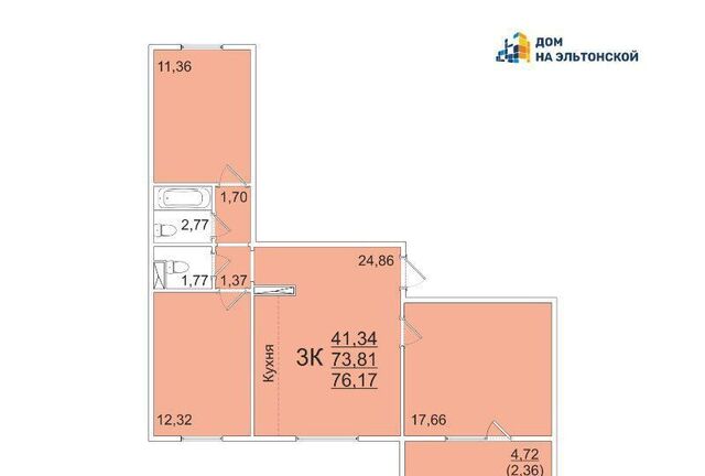 р-н Тракторозаводский дом 18б фото