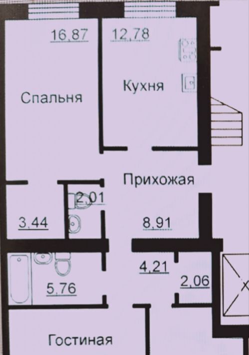 квартира г Ярославль р-н Фрунзенский ул Городищенская 44к/2 фото 2