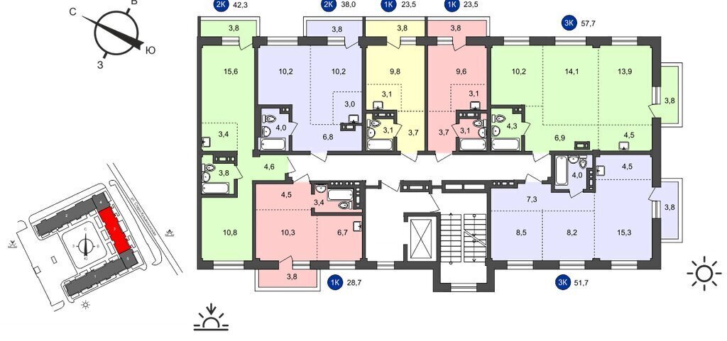 квартира г Иркутск ул Старо-Кузьмихинская 36/1 фото 11