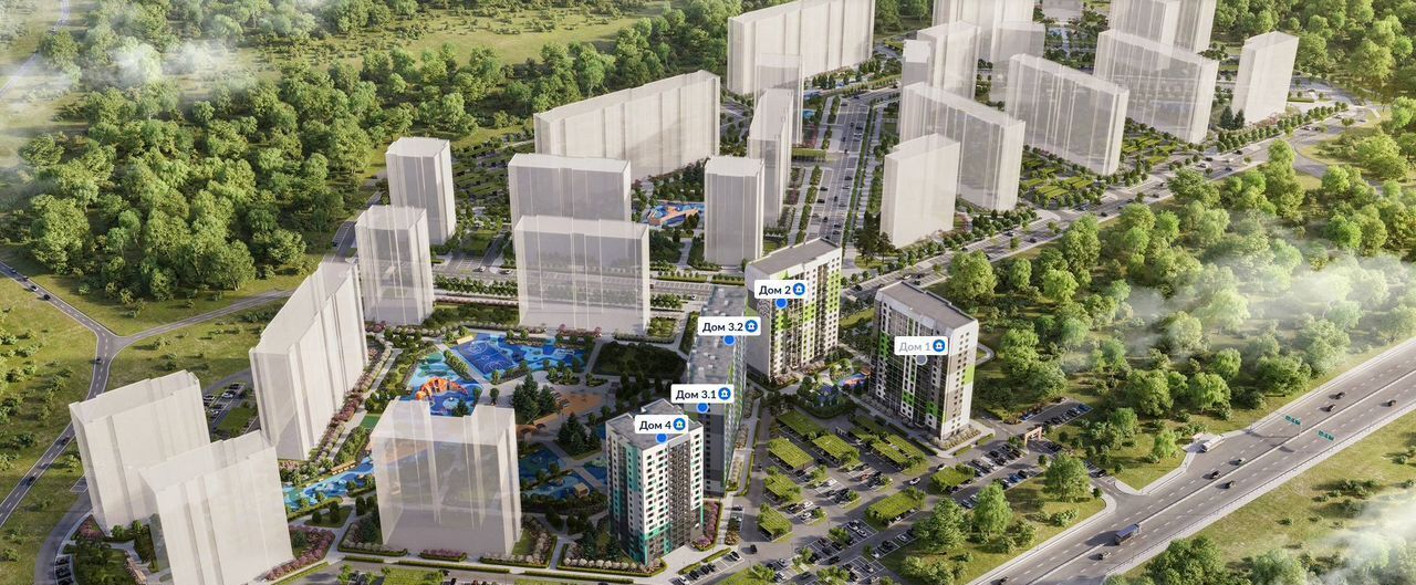 квартира г Новосибирск ул Кедровая 3 блок-секция 3. 2, пос. Озерный фото 1