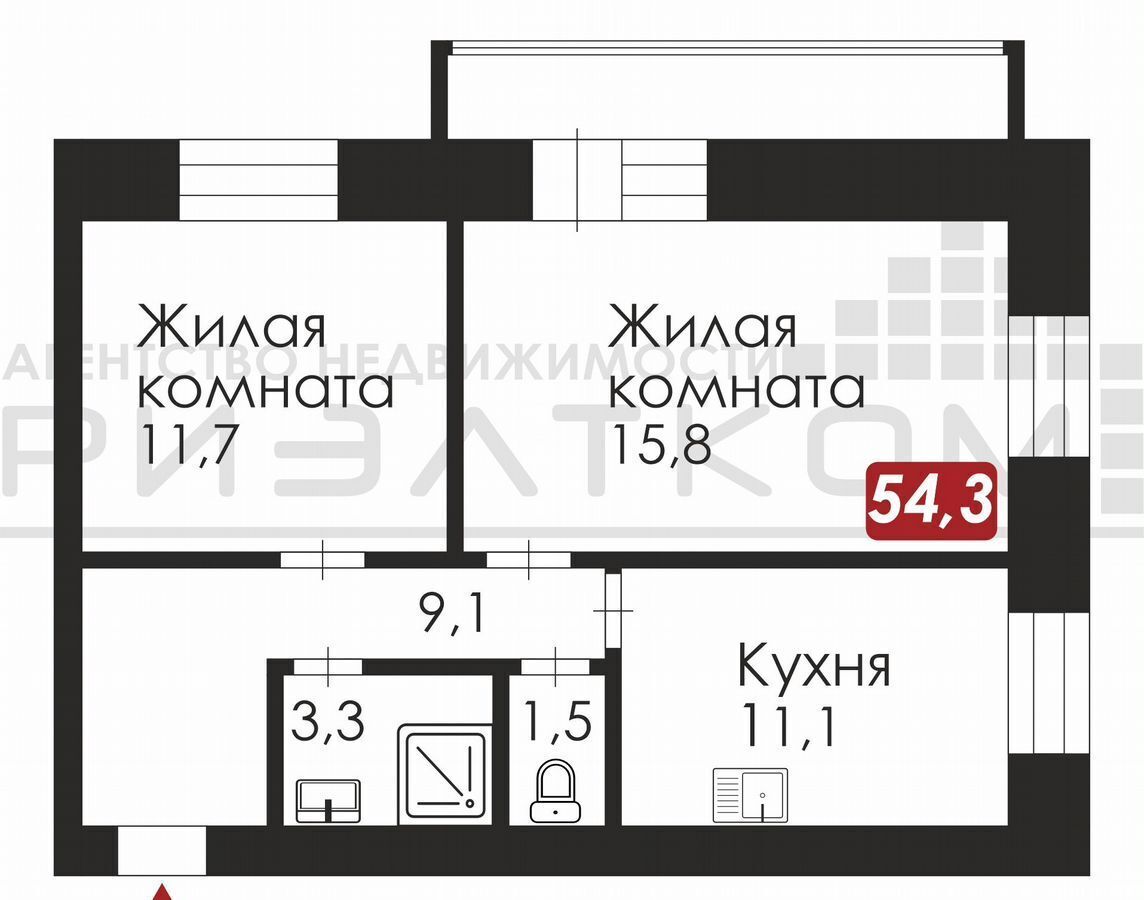 квартира г Благовещенск ул Партизанская 43 фото 3