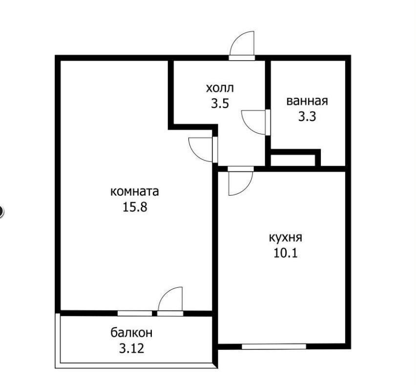 квартира г Краснодар р-н Прикубанский ул Душистая 30к/3 фото 6