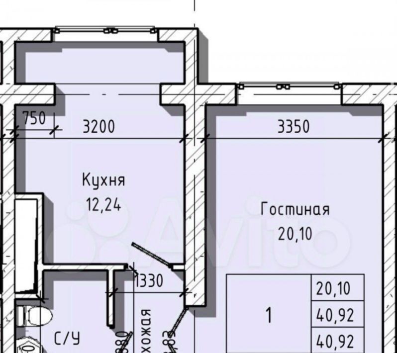квартира г Нальчик ул Солнечная 8к/1 фото 2