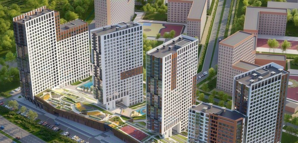 квартира г Екатеринбург ВИЗ ЖК «Новый ВИЗ» Площадь 1905 года, жилрайон фото 8