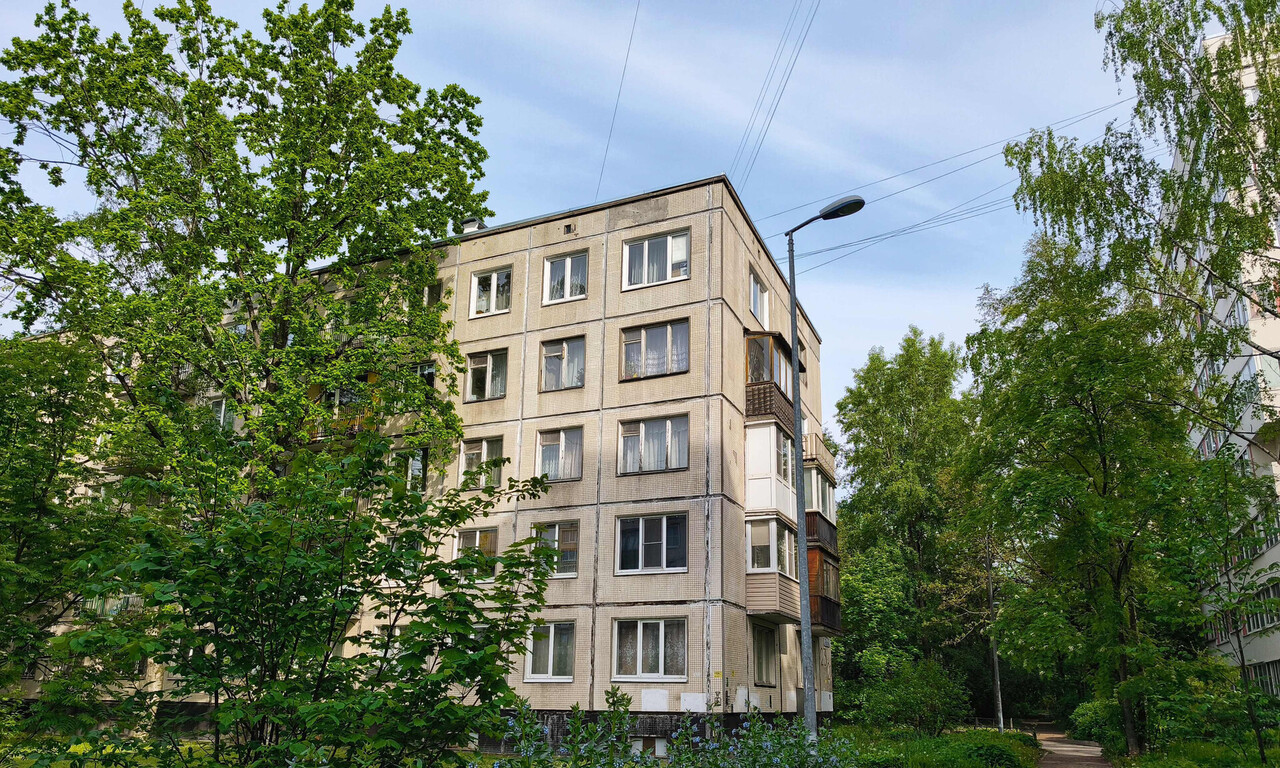 квартира г Санкт-Петербург метро Проспект Ветеранов Ульянка ул Козлова 23/2 фото 23
