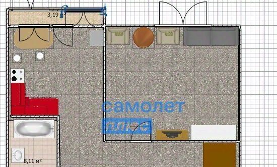 квартира г Бийск ул Социалистическая 22/1 фото 12
