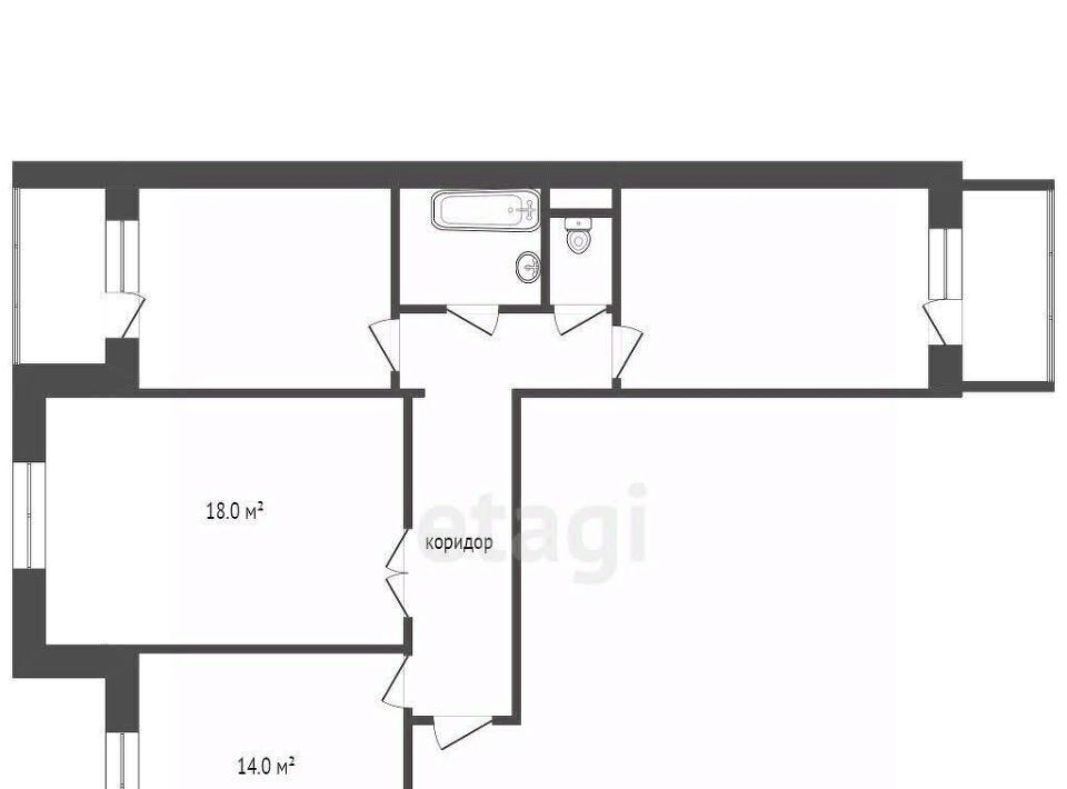 комната г Самара Безымянка ул Аминева 12 фото 1