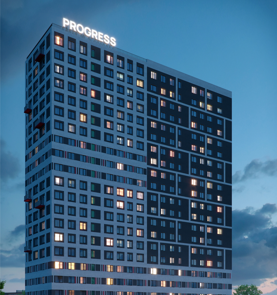 квартира г Астрахань р-н Ленинский ул Татищева 2б ЖК PROGRESS Савушкина фото 21