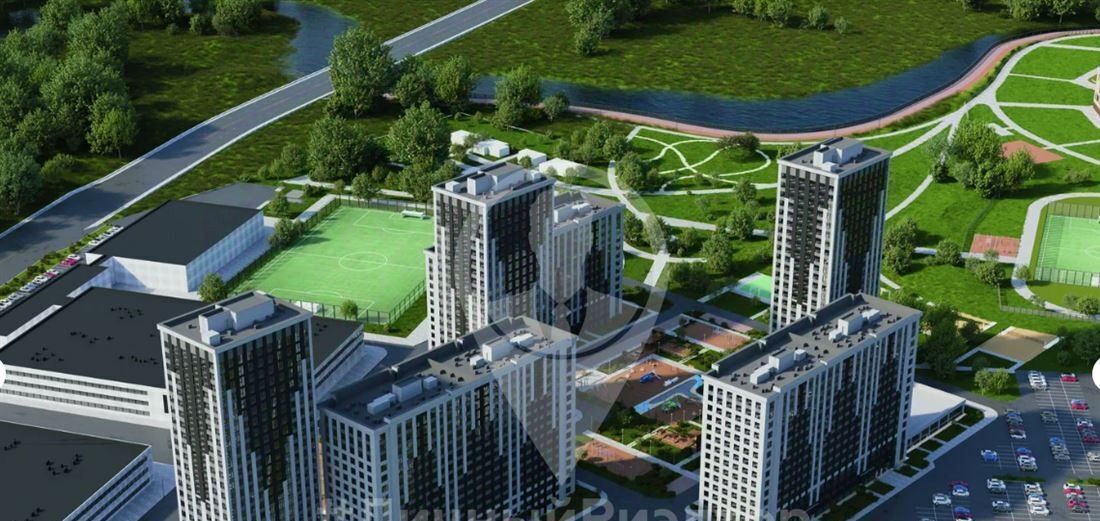 квартира г Рязань р-н Московский ЖК «Метропарк» Метропарк тер. фото 2