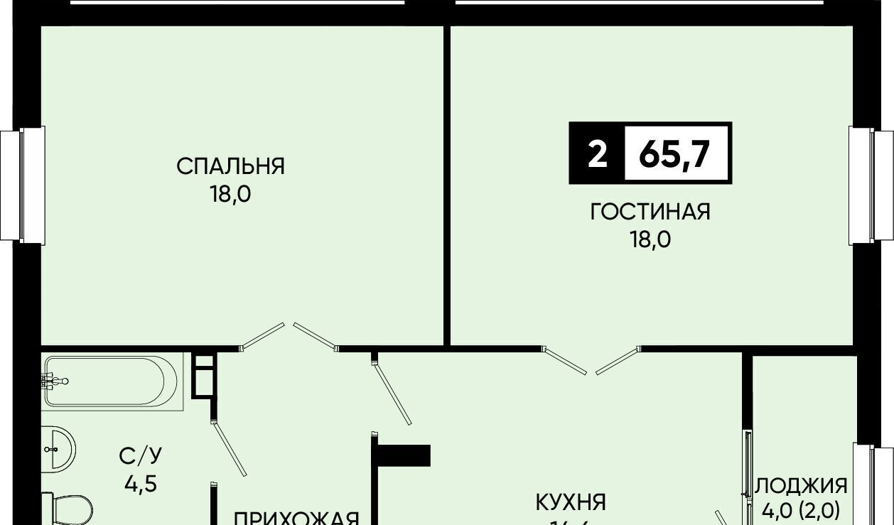 квартира г Кисловодск п Аликоновка ул Рассветная фото 1