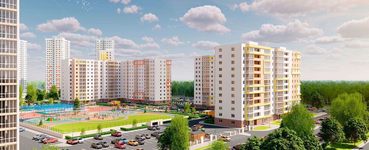 квартира г Уфа р-н Ленинский микрорайон Novaland кв-л 21, стр. 13 фото 3