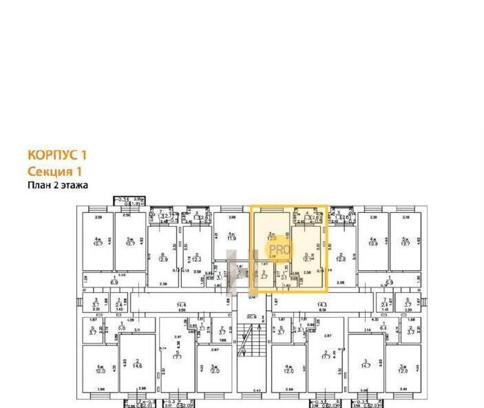 квартира г Калининград р-н Центральный ул Сержанта Мишина 83к/1 фото 6