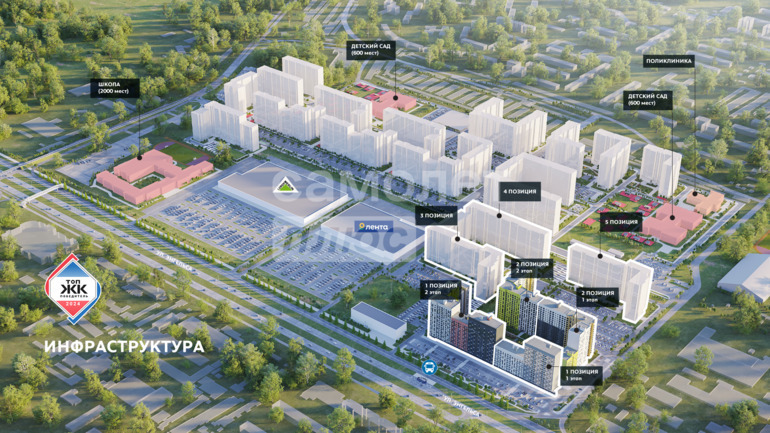 квартира г Курск р-н Центральный ул Энгельса 115/2 ЖК «Инстеп.Сити» фото 14