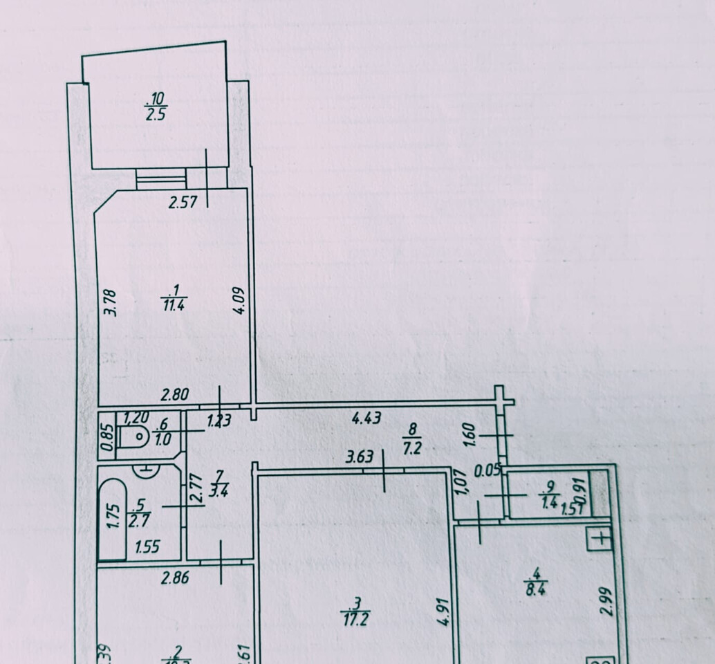квартира г Казань р-н Советский Азино-2 ул Ломжинская 18 м-н фото 12
