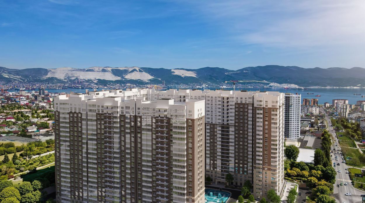 квартира г Новороссийск р-н Центральный ул Куникова 47г фото 3