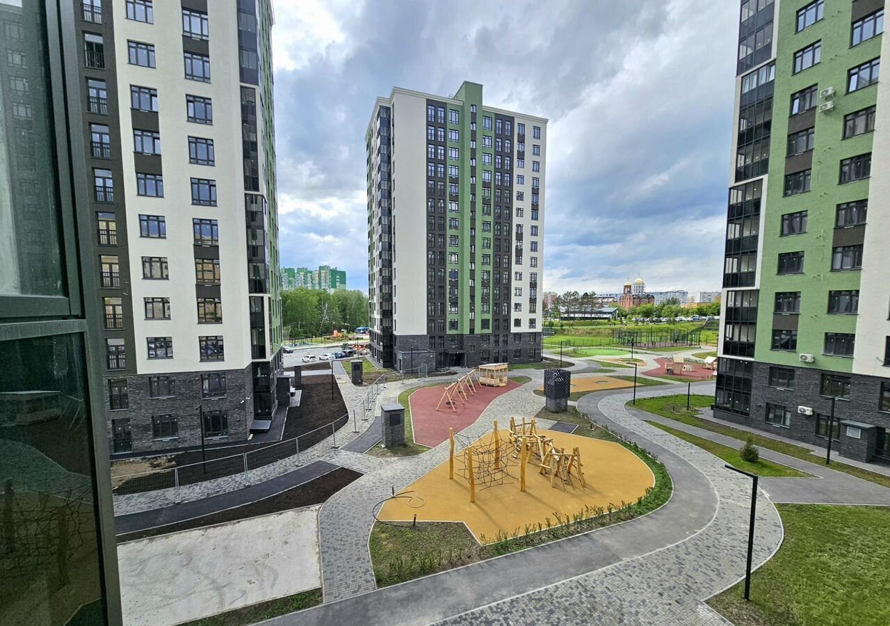 квартира г Кемерово р-н Заводский пр-кт Молодежный 19б ЖК Парковый Кемеровская обл. — Кузбасс фото 35