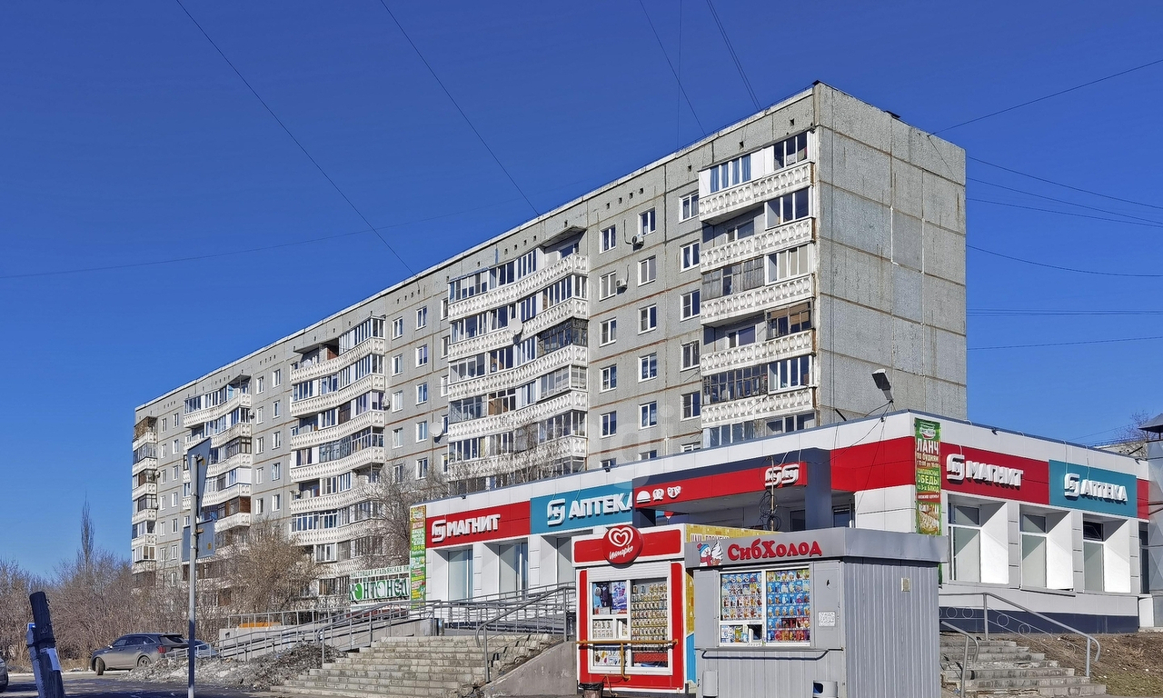 квартира г Омск Чередовый ул Демьяна Бедного 69 Ленинский АО фото 1