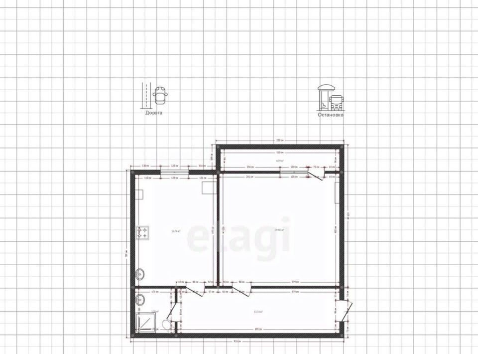 квартира г Горячий Ключ ул Ярославского 146ек/4 фото 2