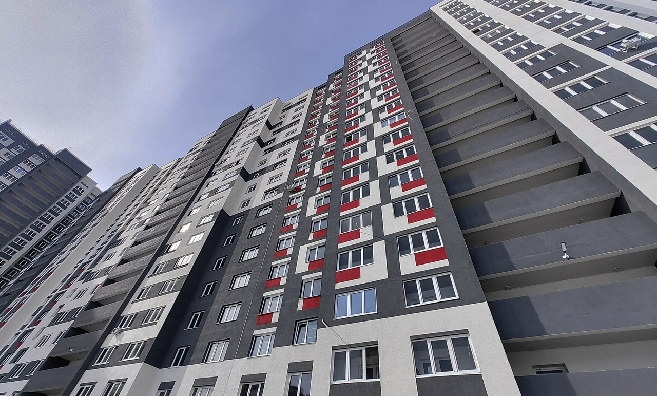 квартира г Оренбург р-н Дзержинский ул Автомобилистов 13 ЖК Геометрия 15Б м-н фото 2