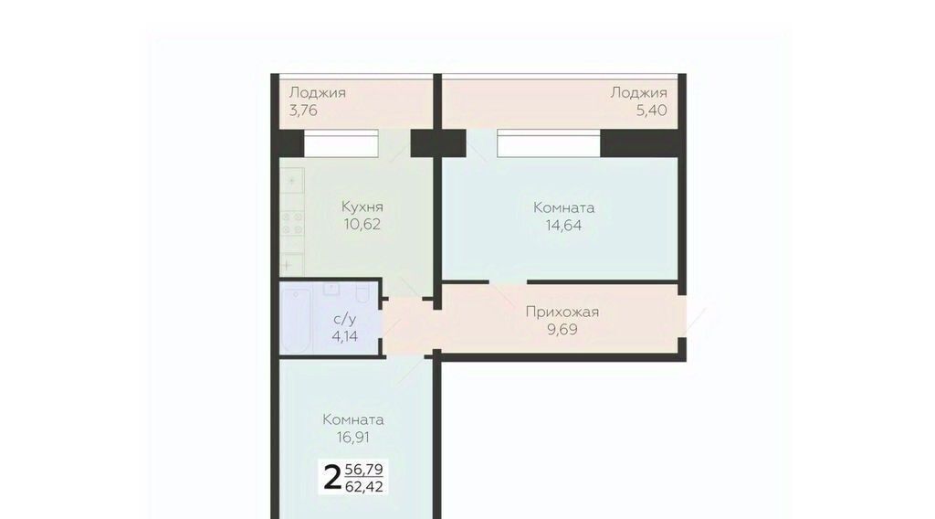 квартира г Самара п Мехзавод кв-л 3-й 8 Юнгородок фото 1