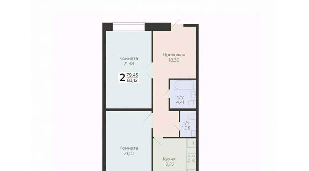 квартира г Самара п Мехзавод кв-л 3-й 8 Безымянка фото 1
