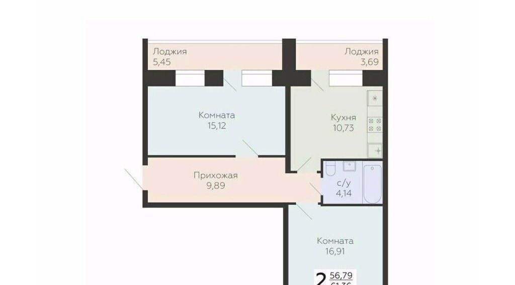 квартира г Самара п Мехзавод кв-л 3-й 8 Юнгородок фото 1