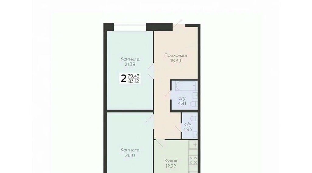 квартира г Самара п Мехзавод кв-л 3-й 8 Юнгородок фото 1