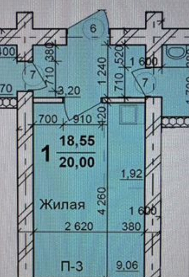 квартира г Абакан пр-кт Дружбы Народов 41/1 8-й м-н фото 1
