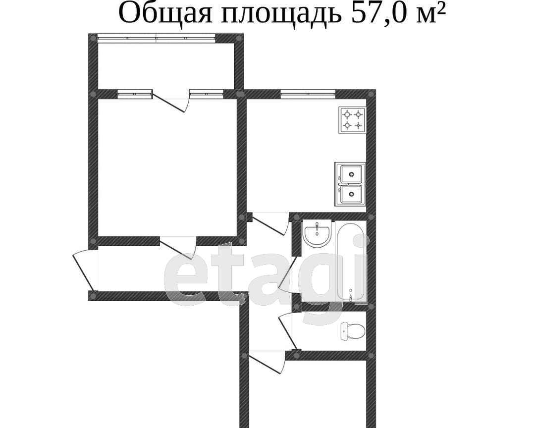 квартира г Миасс ул Инструментальщиков 5 Автозавод фото 20