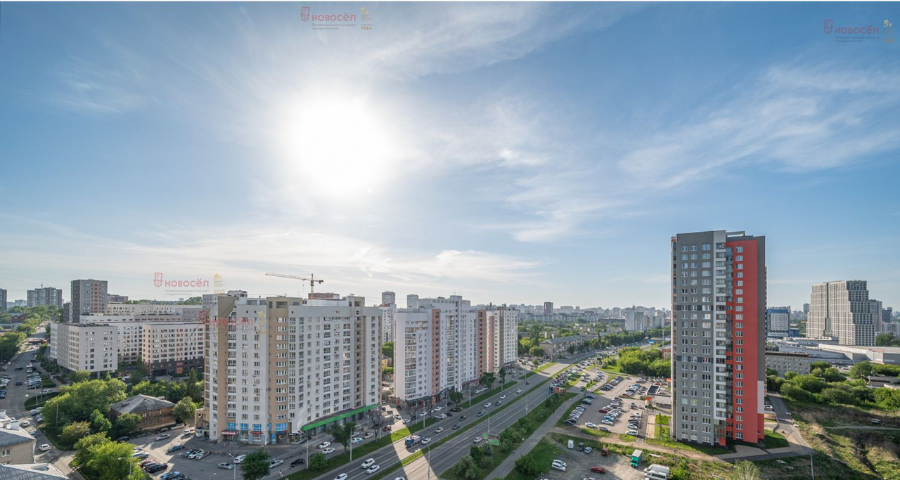 квартира г Екатеринбург р-н Чкаловский Ботаническая Уктус ул Щербакова 18 ЖК «Навигатор 2» м-н фото 15