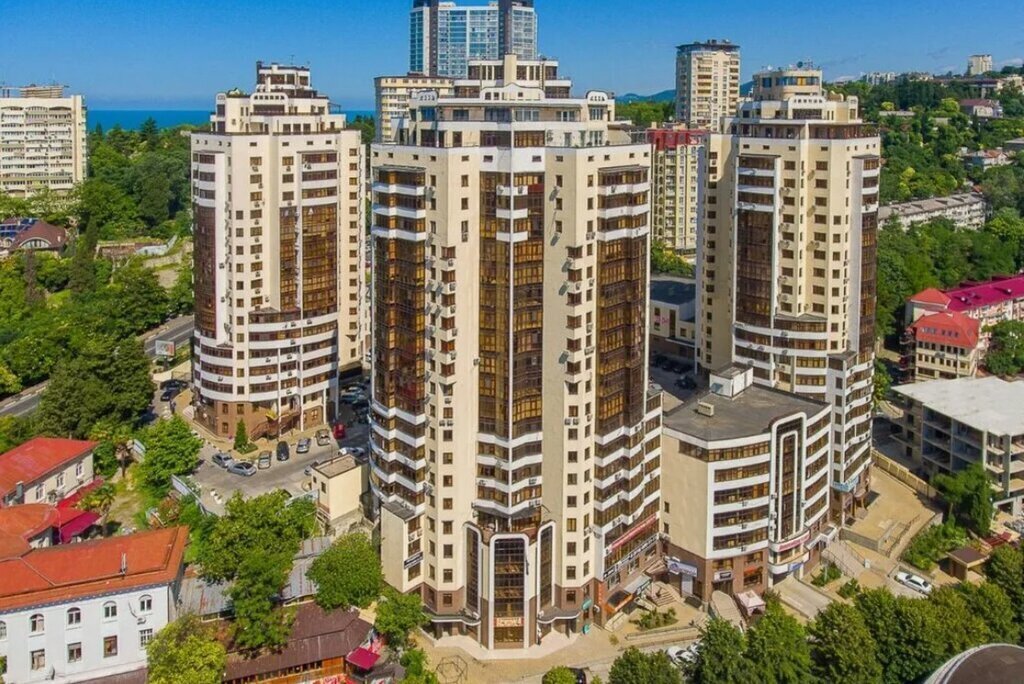 квартира г Сочи с Русская Мамайка р-н Центральный внутригородской ул Красноармейская 1/2 ул Гагарина фото 2