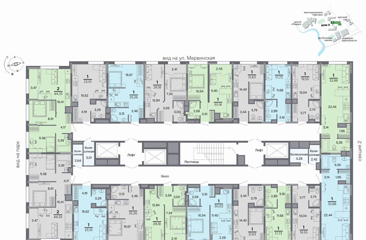 квартира г Рязань р-н Московский ш Московское 2 фото 8