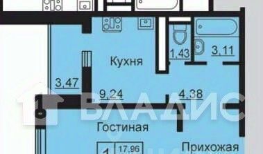 квартира г Калуга д Анненки р-н Ленинский ул Анненки 38к/1 фото 2