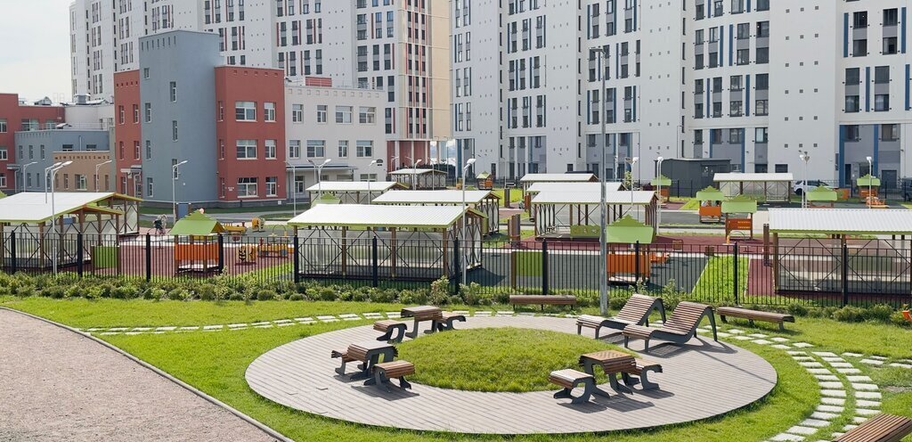 квартира г Санкт-Петербург метро Приморская пр-кт Крузенштерна 4 округ Гавань фото 31