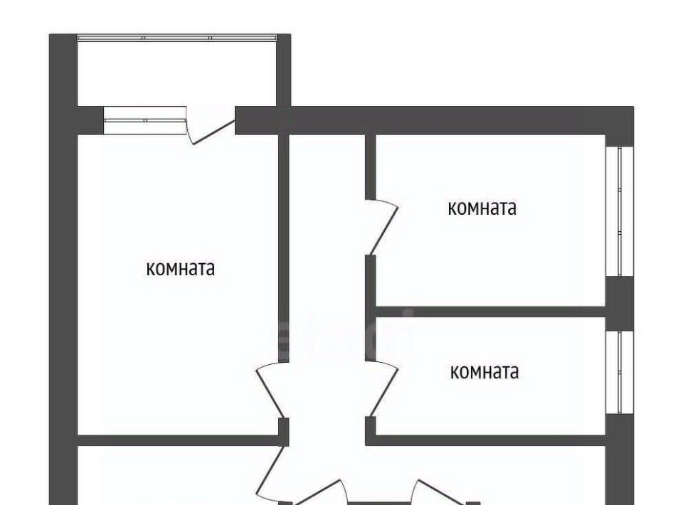 квартира р-н Рыбинский г Рыбинск пр-кт 50 Лет Октября 21 фото 2