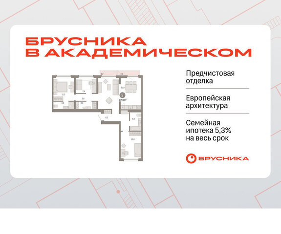 Академический Чкаловская ЖК Брусника в Академическом 19-й квартал фото