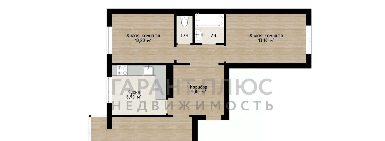квартира г Липецк р-н Октябрьский пр-кт Победы 120 фото 12