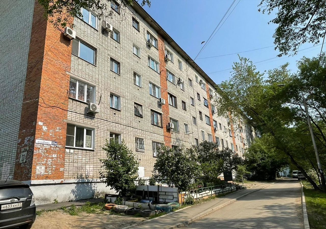 квартира г Хабаровск р-н Индустриальный ул Калараша 22а 1-й мкр-н фото 14