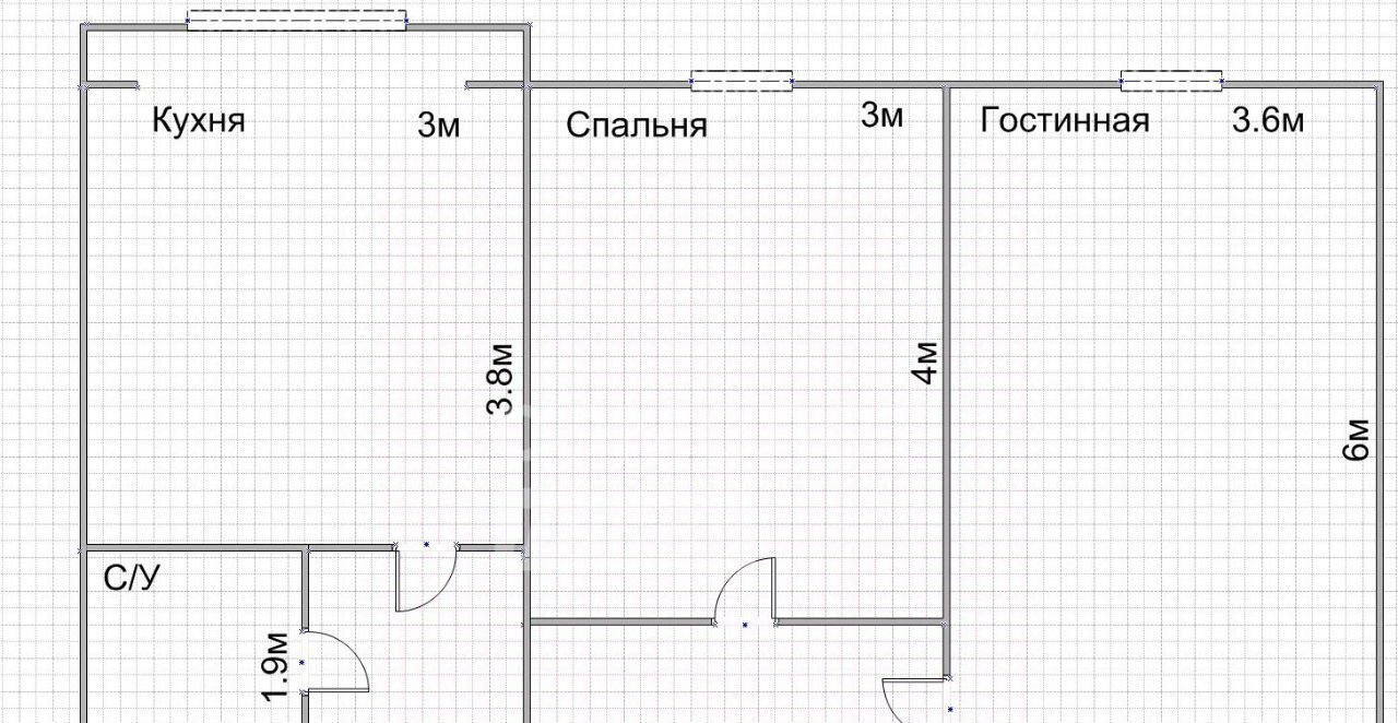квартира г Дербент пр-д 3-ий Сальмана 15 фото 2