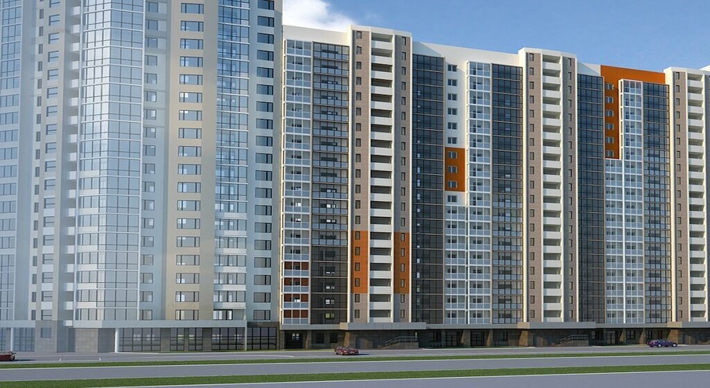 квартира г Челябинск р-н Калининский жилой район «Академ Riverside» жилой район Академ Риверсайд фото 2