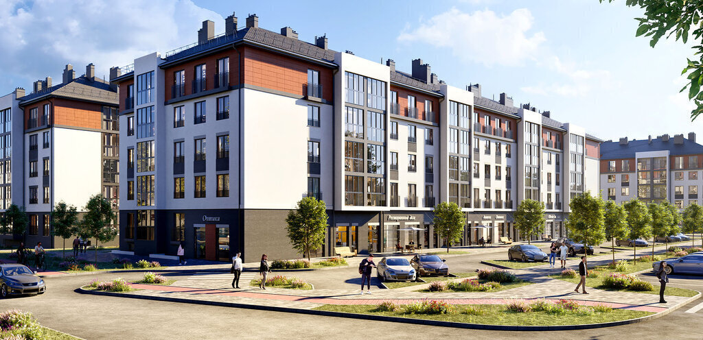 квартира р-н Гурьевский г Гурьевск ул Лазурная 18 ЖК «RiverPark» фото 4